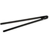 COOKING TONG 29CM SILICON BLACK - Mabrook Hotel Supplies